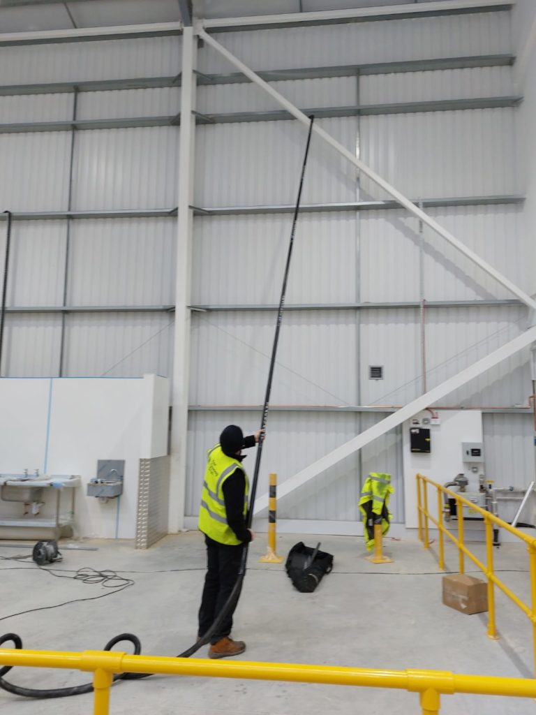 distribution centre cleaning