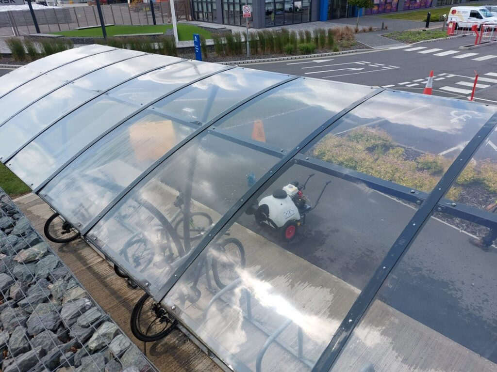 pressure washing
